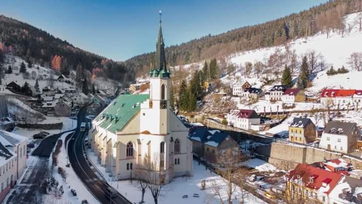Apartman Albreit Jachymov Bagian luar foto